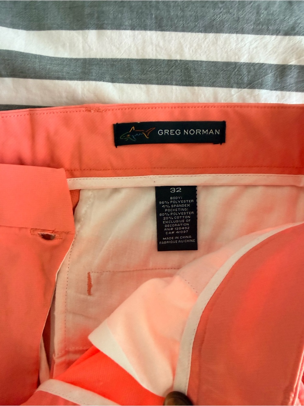 Greg Norman Collection Coral Men’s Chino Pants
